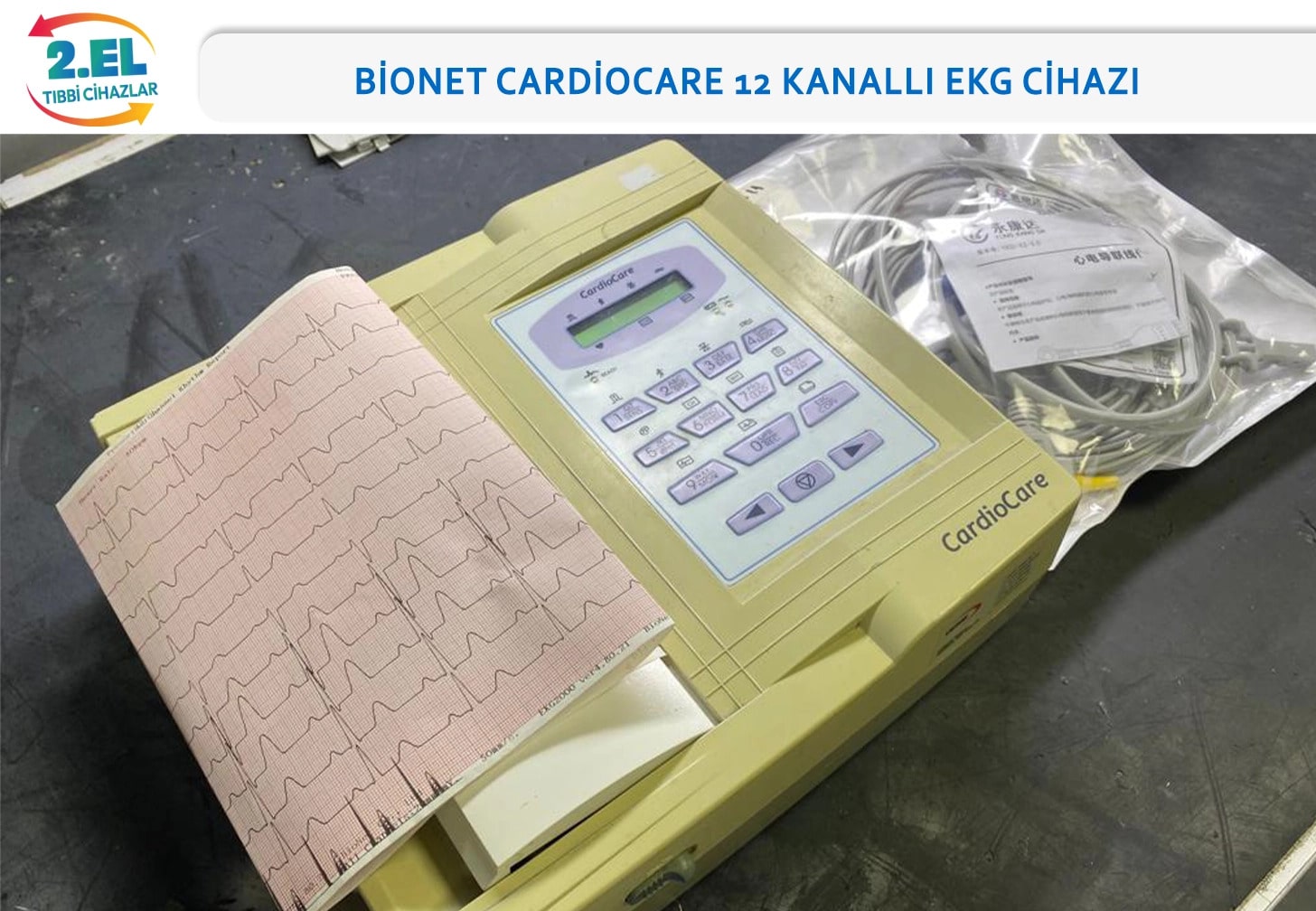 2.El Bionet CardioCare 12 Kanallı Ekg Cihazı