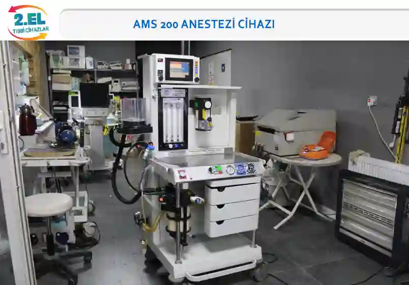 2.El Ams 200 Anestezi Cihazı