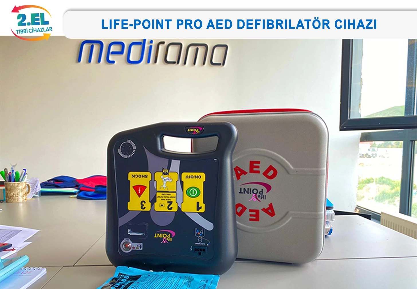               2.El Life Point Aed Defibrilatör 