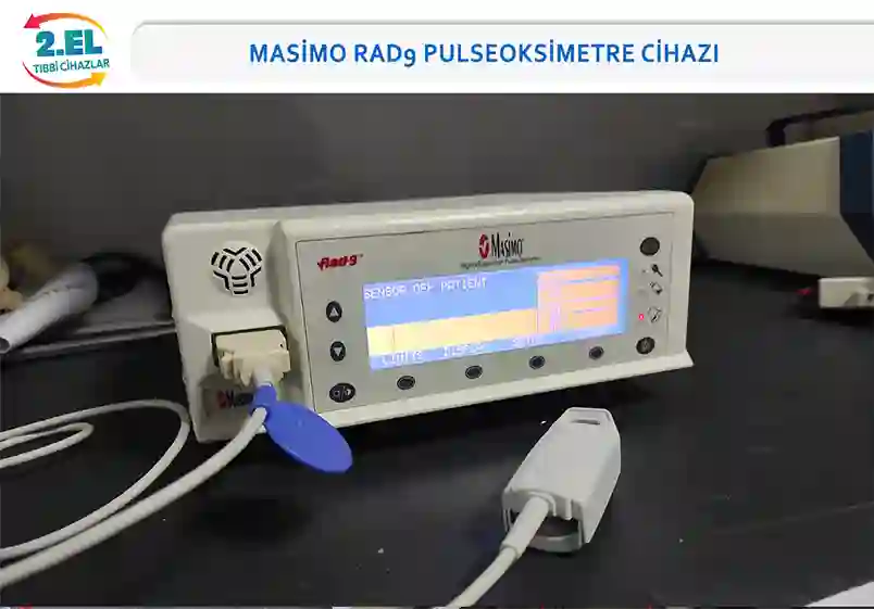 2.El Masimo Rad9 Pulseoksimetre Cihazı