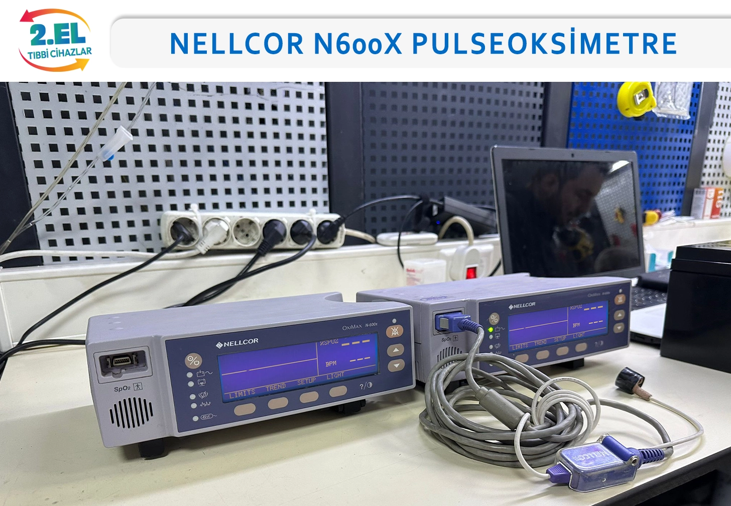 2.El Nellcor N600X Pulseoksimetre Cihazı