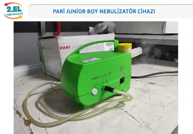 2.El Pari Junior Boy Nebulizatör Cihazı