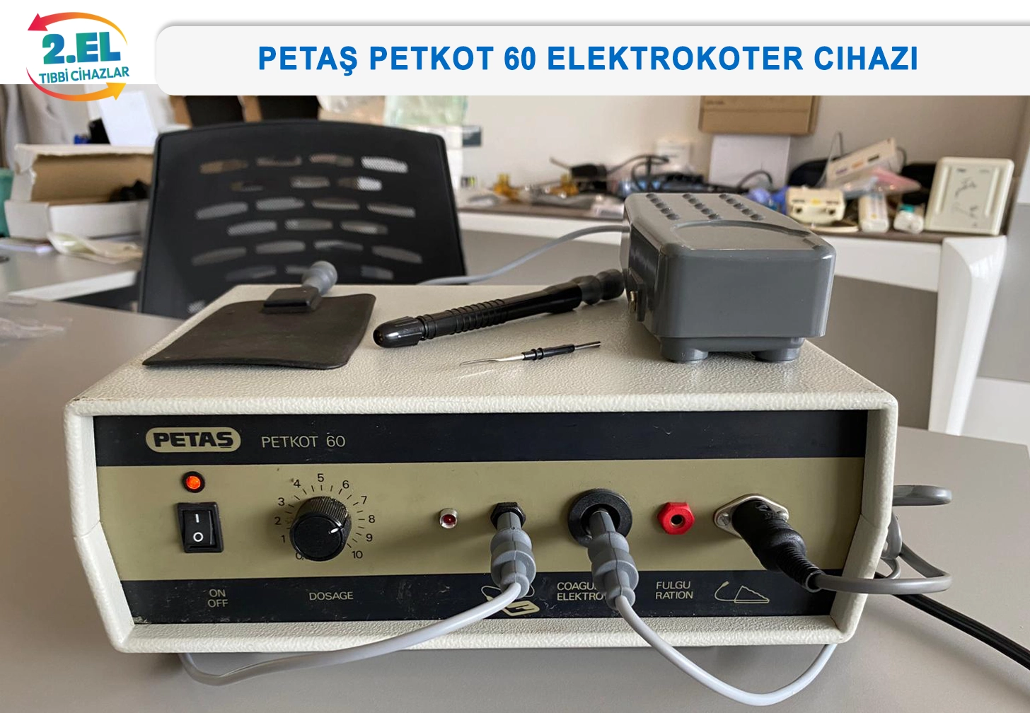         2.El Petaş Petkot 60 Elektrokoter Cihazı