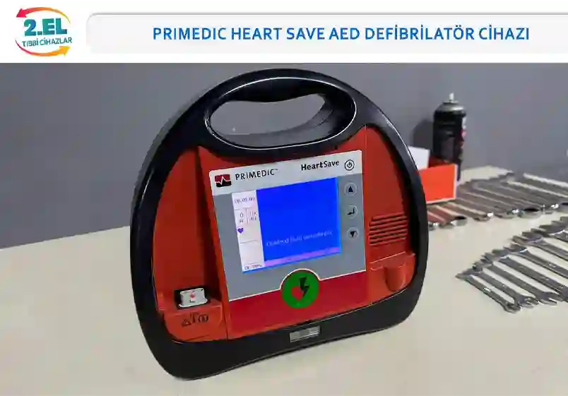 2.El Primedic Heart Save Aed Defibrilatör Cihazı