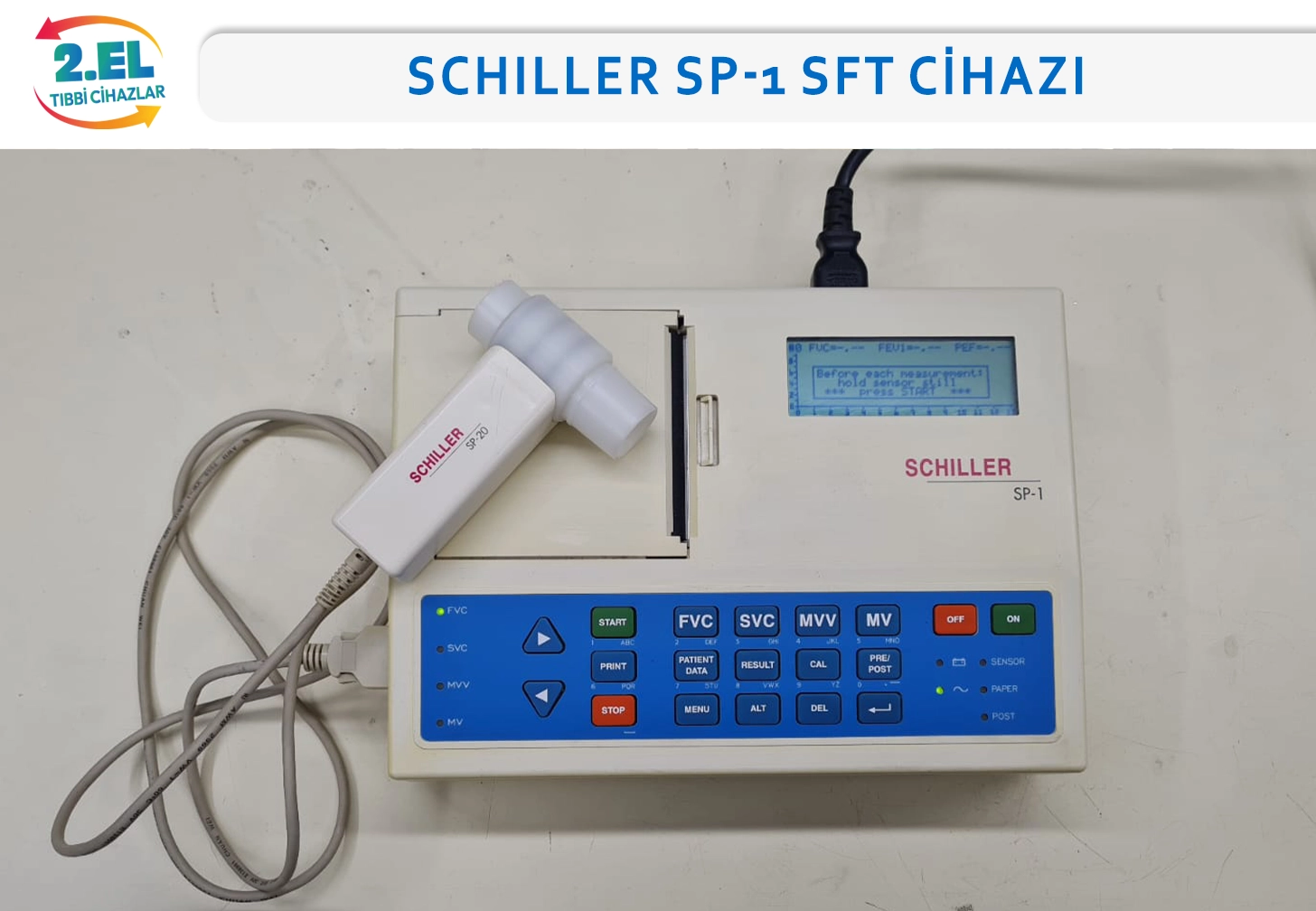 2.El Schiller SP 1 SFT Cihazı