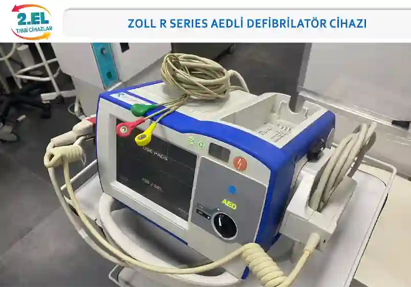 2.El Zoll Aedli Defibrilatör Cihazı