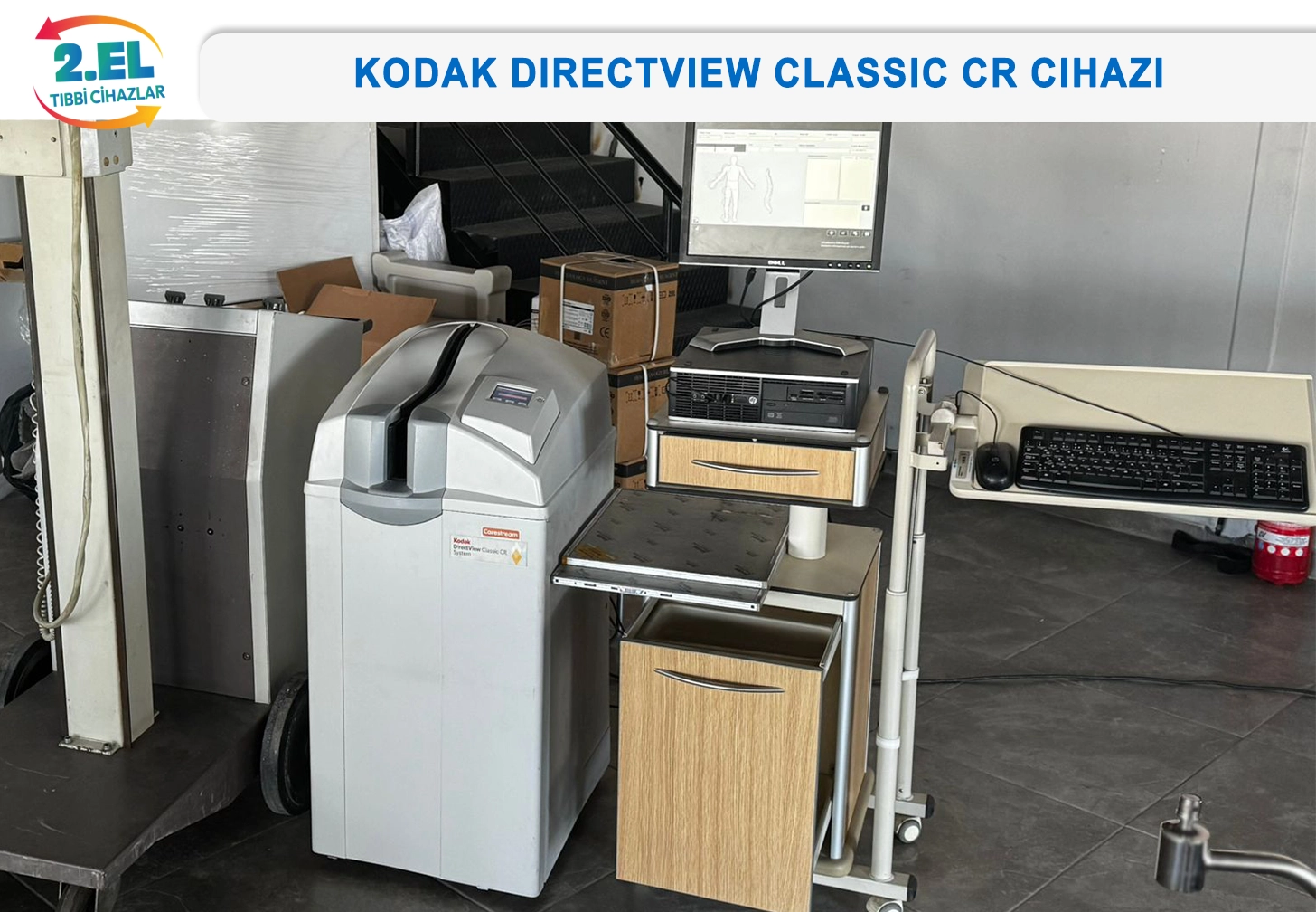                İkinci El Kodak CR Cihazı